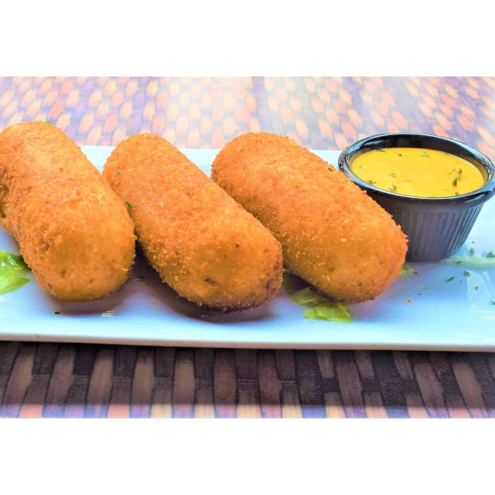 Yuca Rellena Appetizer.